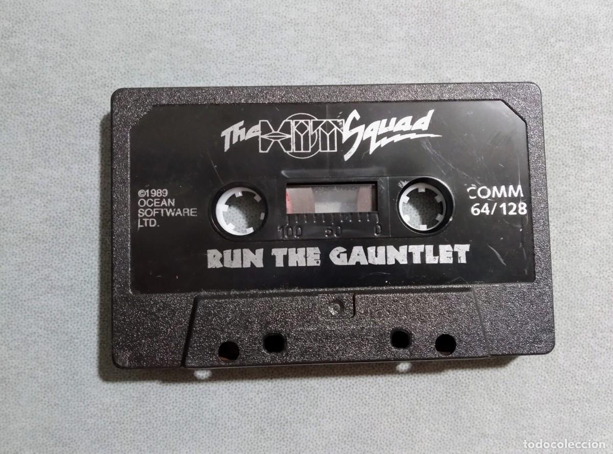 Videojuegos y consolas: RUN THE GAUNTLET (THE HIT SQUAD). OCEAN. COMMODORE 64. C64 - Foto 8