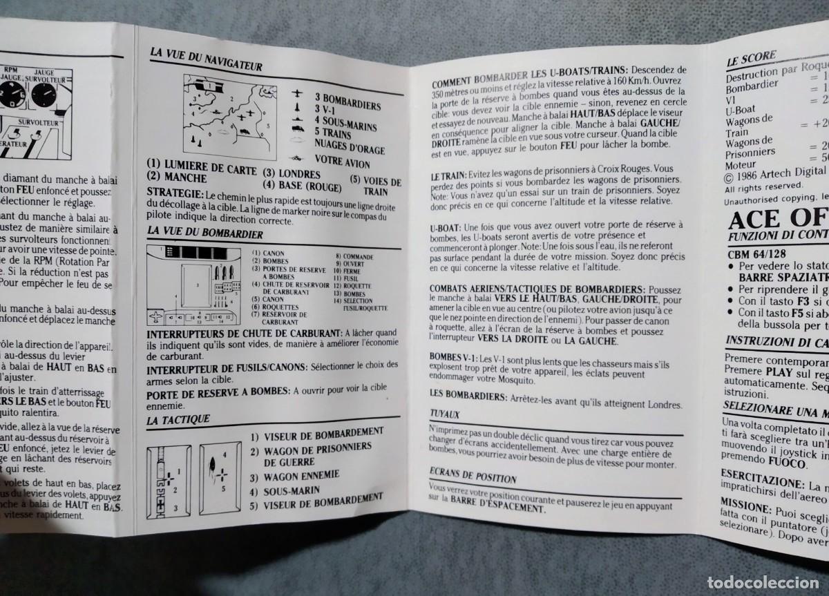 Videojuegos y consolas: ACE OF ACES (KIXX). COMMODORE 64. C64 - Foto 6