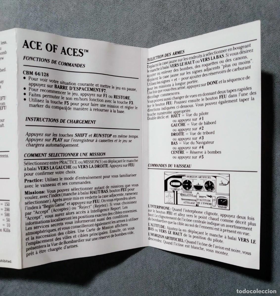 Videojuegos y consolas: ACE OF ACES (KIXX). COMMODORE 64. C64 - Foto 10