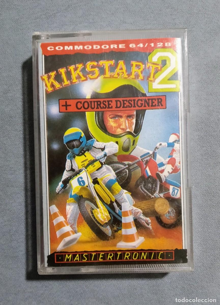 Videojuegos y consolas: KIKSTART 2 + COURSE DESIGNER. MASTERTRONIC. COMMODORE 64. C64 - Foto 1