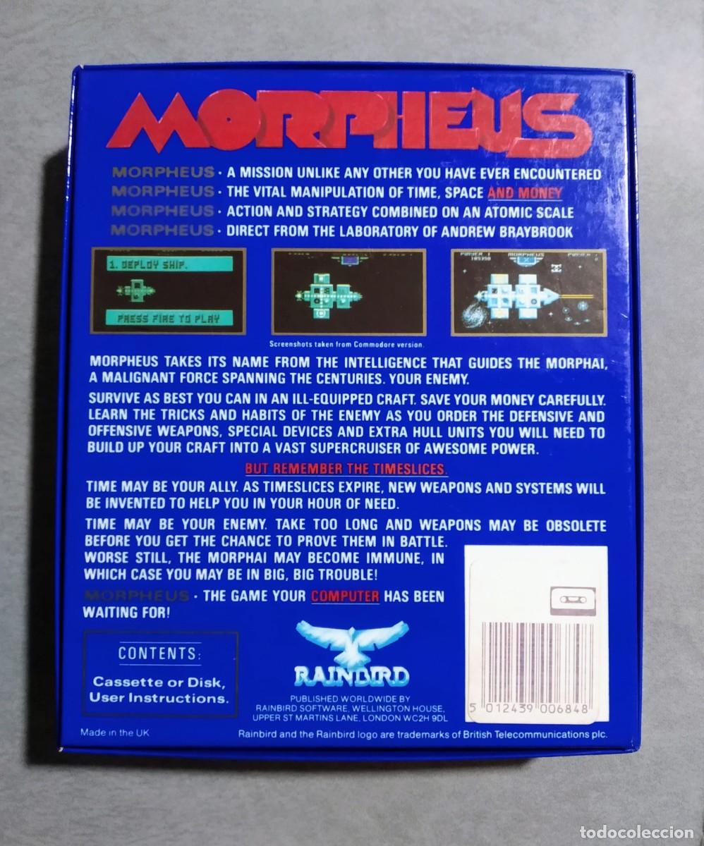 Videojuegos y consolas: MORPHEUS. GRAFTGOLD - RAINBIRD. COMMODORE 64. C64 - Foto 2