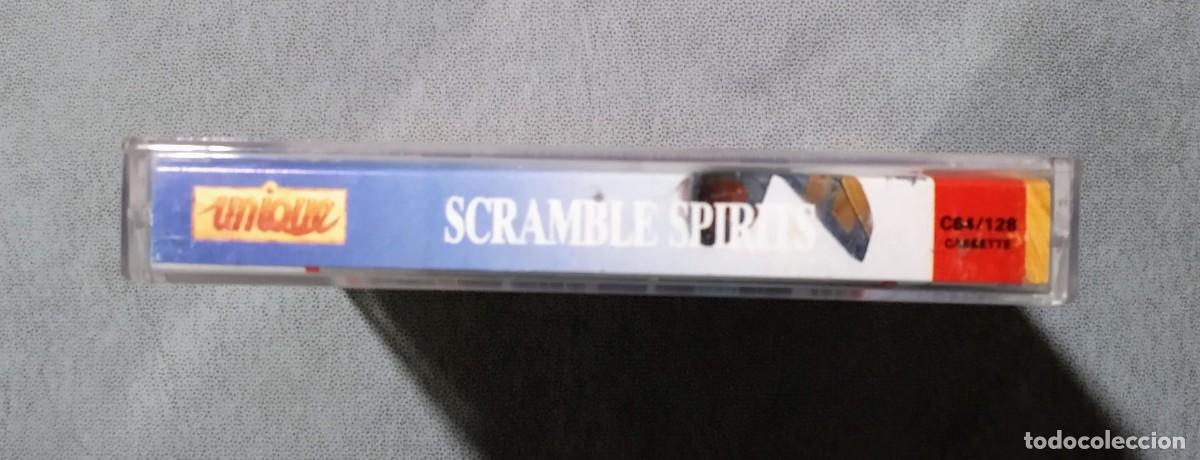 Videojuegos y consolas: SCRAMBLE SPIRITS (UNIQUE). SEGA. COMMODORE 64. C64 - Foto 3