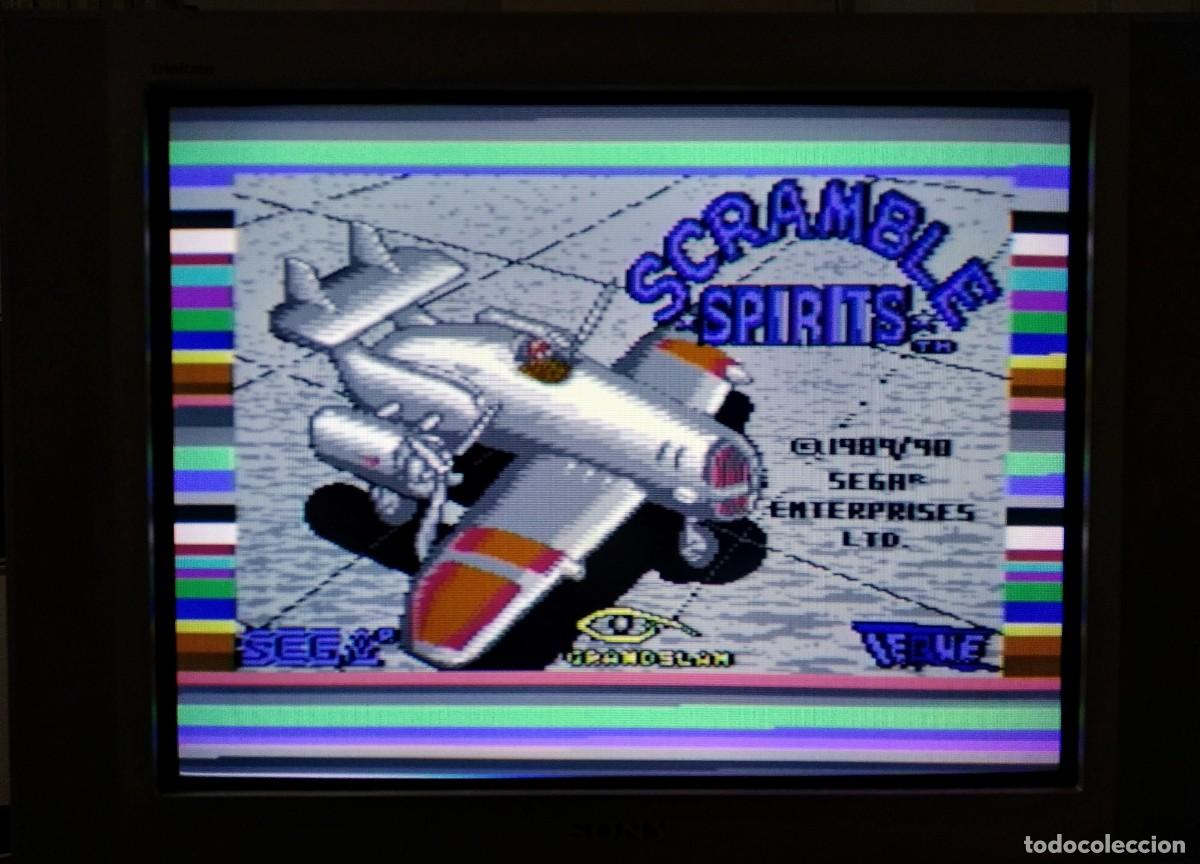 Videojuegos y consolas: SCRAMBLE SPIRITS (UNIQUE). SEGA. COMMODORE 64. C64 - Foto 9
