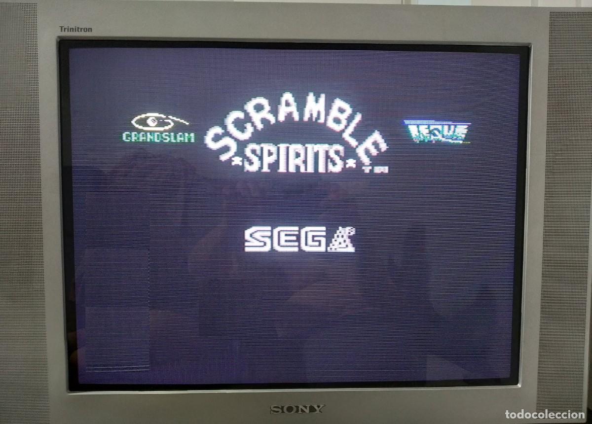Videojuegos y consolas: SCRAMBLE SPIRITS (UNIQUE). SEGA. COMMODORE 64. C64 - Foto 10