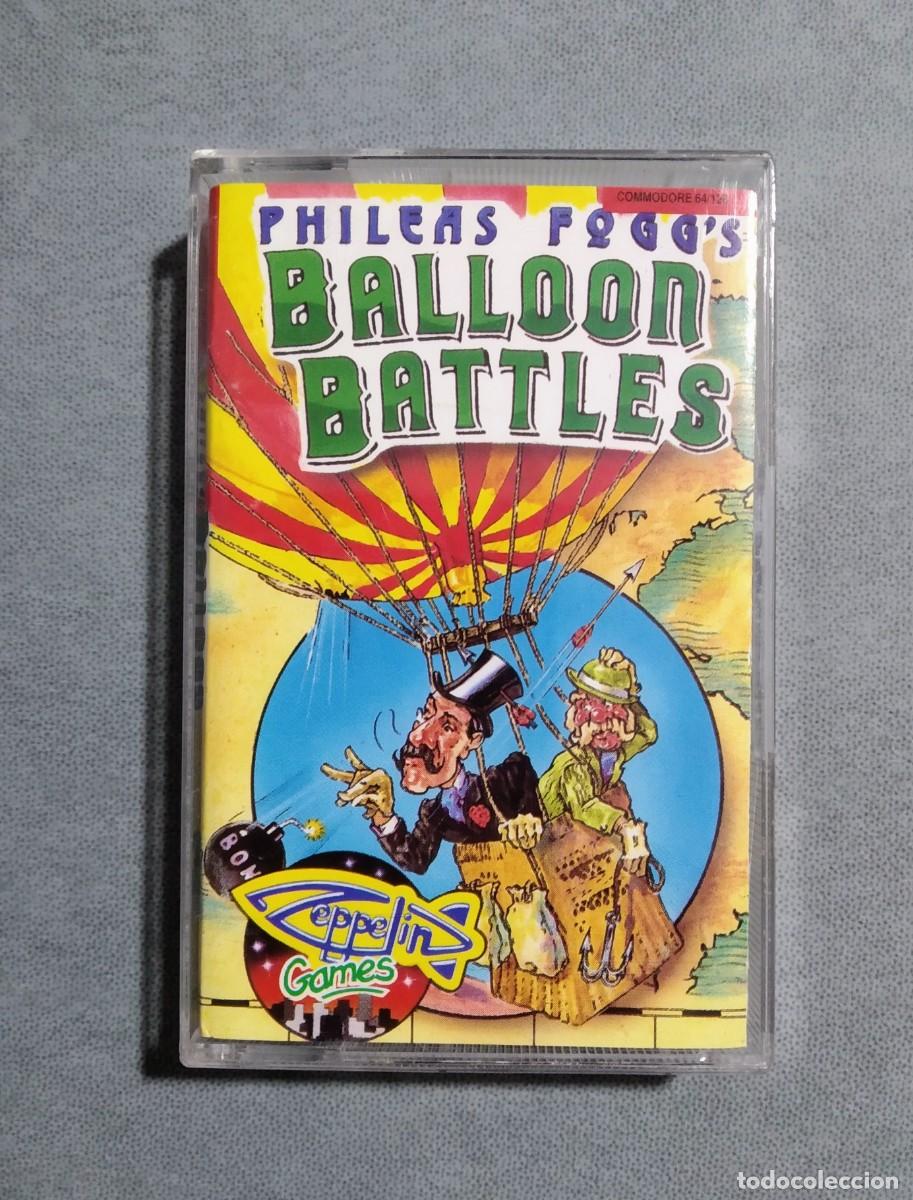 Videojuegos y consolas: PHILEAS FOGGS BALLOON BATTLES. ZEPPELIN GAMES. COMMODORE 64. C64 - Foto 1