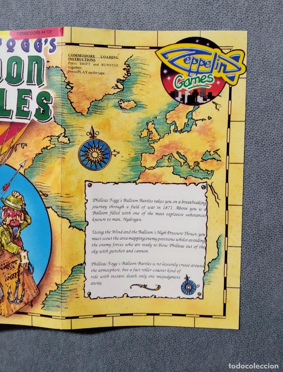 Videojuegos y consolas: PHILEAS FOGGS BALLOON BATTLES. ZEPPELIN GAMES. COMMODORE 64. C64 - Foto 6