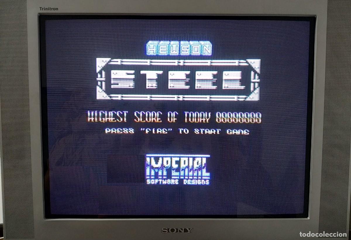 Videojuegos y consolas: STEEL. HEWSON. COMMODORE 64. C64 - Foto 13