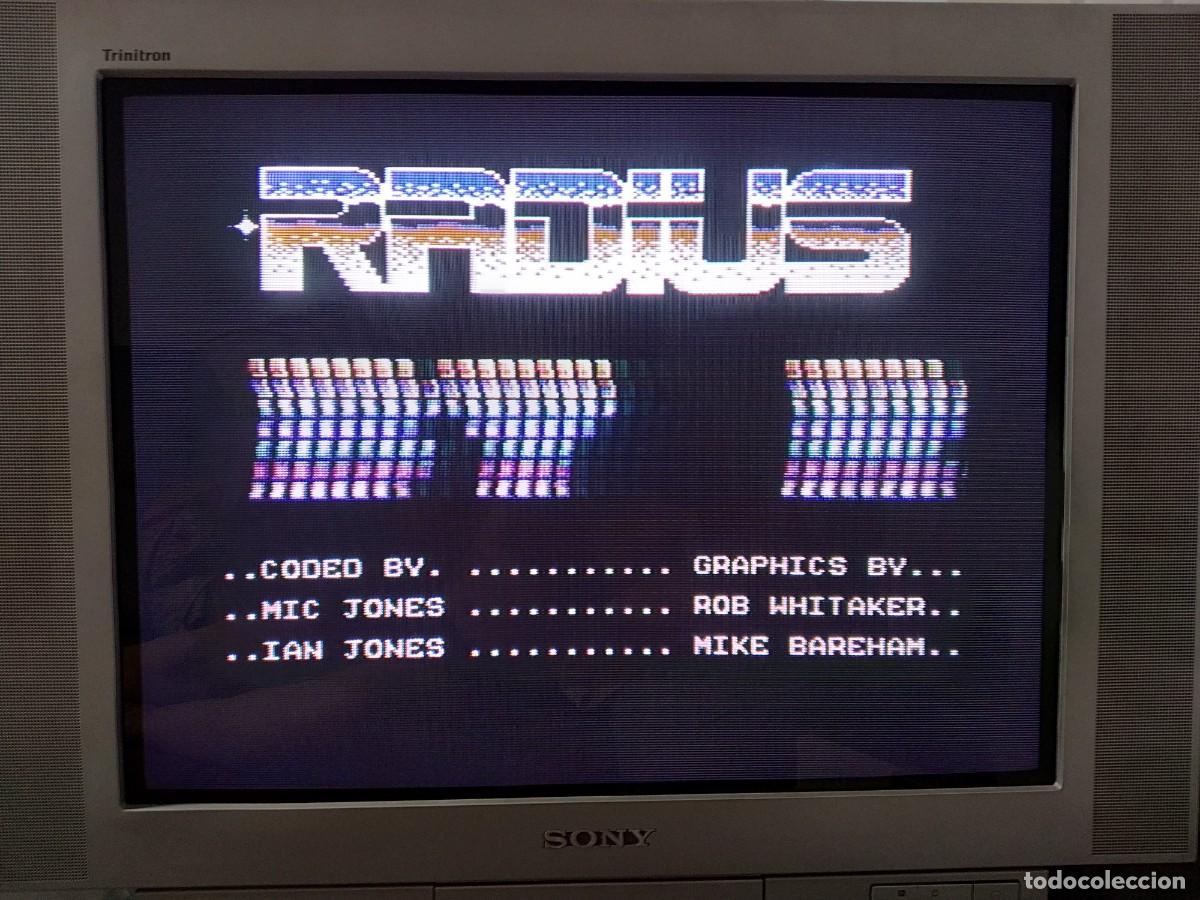 Videojuegos y consolas: RADIUS. REPTILIA DESIGNS. COMMODORE 64. C64 - Foto 10
