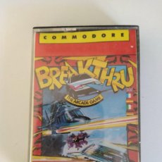 Videojuegos y Consolas: BREAKTHRU COMMODORE 64 C64 CASSETTE