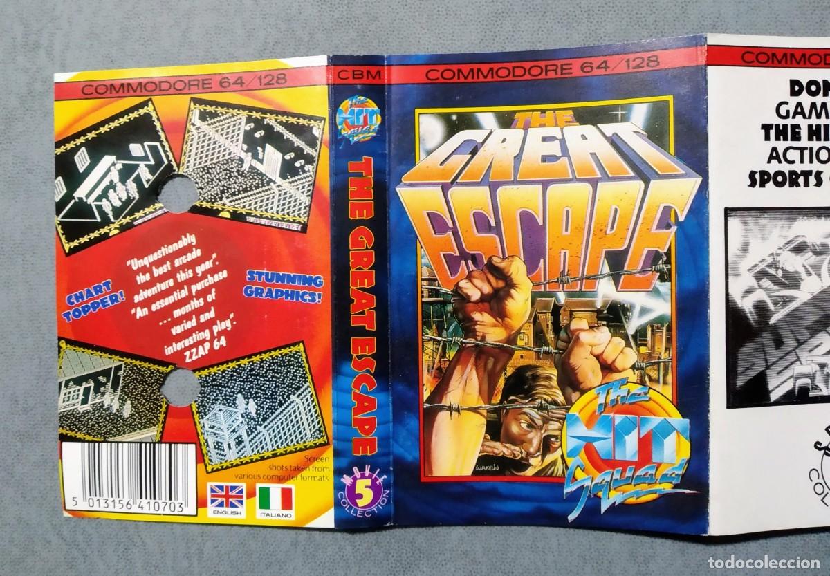 Videojuegos y consolas: THE GREAT ESCAPE (THE HIT SQUAD). DENTON DESIGNS. COMMODORE 64. C64 - Foto 4