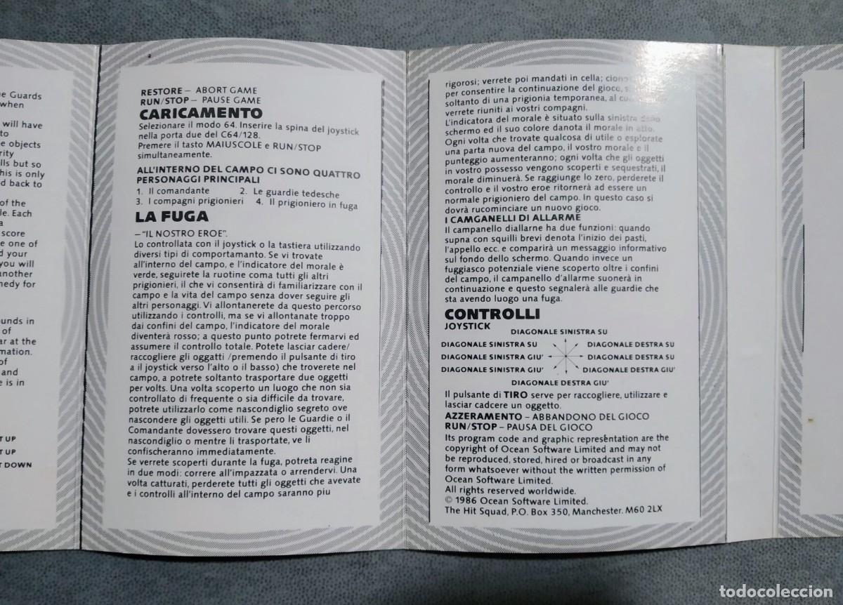 Videojuegos y consolas: THE GREAT ESCAPE (THE HIT SQUAD). DENTON DESIGNS. COMMODORE 64. C64 - Foto 6