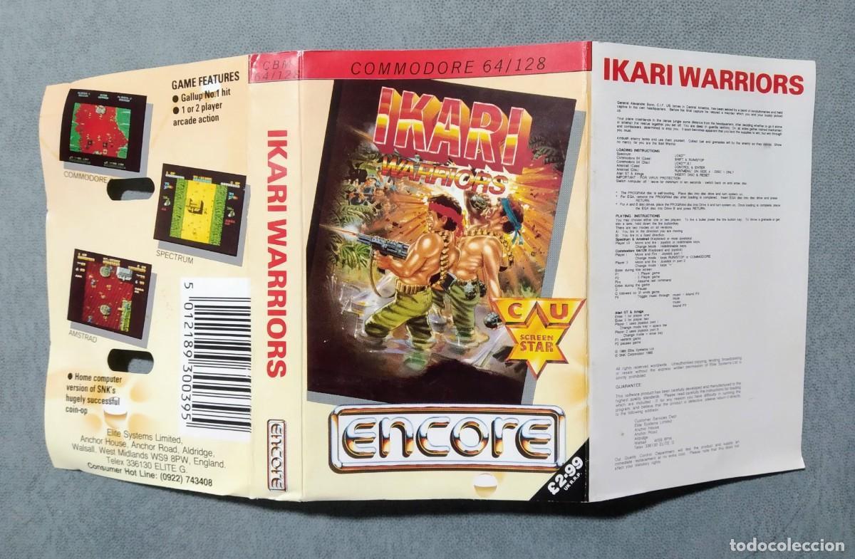 Videojuegos y consolas: IKARI WARRIORS (ENCORE). ELITE. COMMODORE 64. C64 - Foto 6