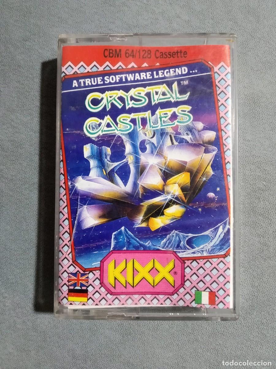 Videojuegos y consolas: CRYSTAL CASTLES (KIXX). ATARI. COMMODORE 64. C64 - Foto 1
