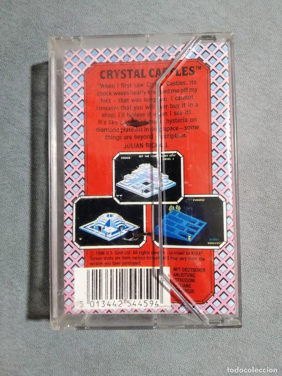 Videojuegos y consolas: CRYSTAL CASTLES (KIXX). ATARI. COMMODORE 64. C64 - Foto 2