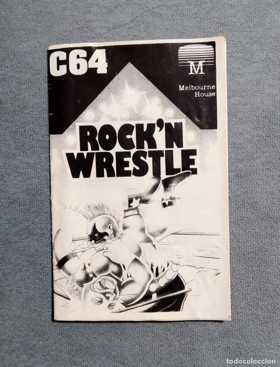 Videojuegos y consolas: ROCKN WRESTLE. MELBOURNE HOUSE. COMMODORE 64. C64 - Foto 5