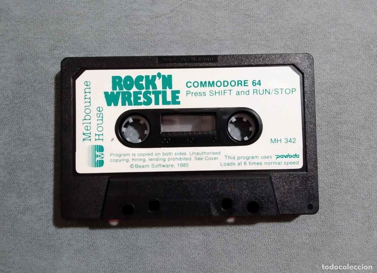Videojuegos y consolas: ROCKN WRESTLE. MELBOURNE HOUSE. COMMODORE 64. C64 - Foto 11