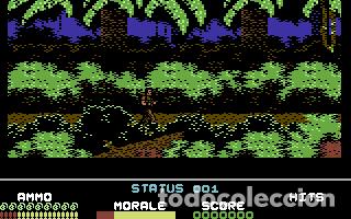 Videojuegos y consolas: Platoon [Ocean Software] 1987 Erbe Software [Commodore 64 C64] - Foto 5