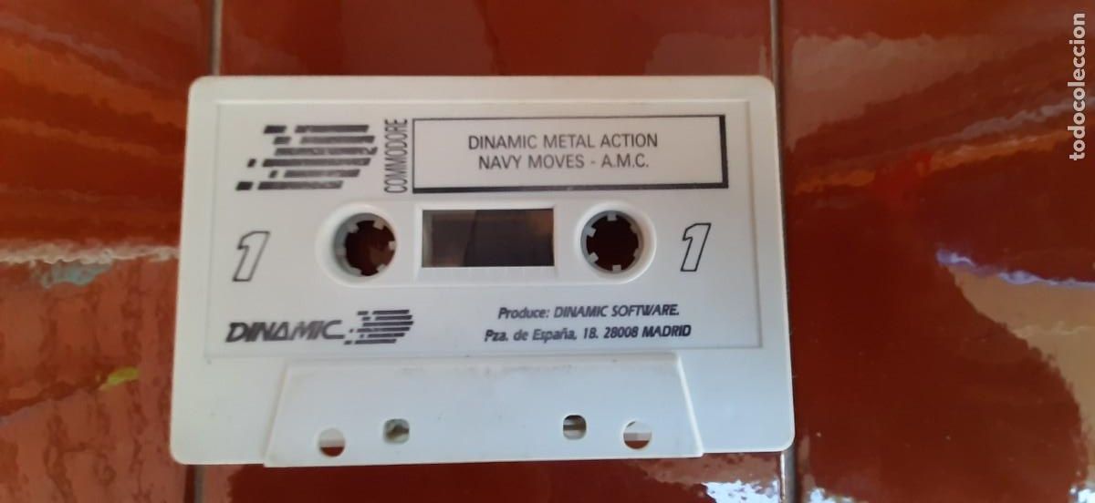 Videojuegos y consolas: CINTA COMMODORE NAVY MOVES - Foto 1