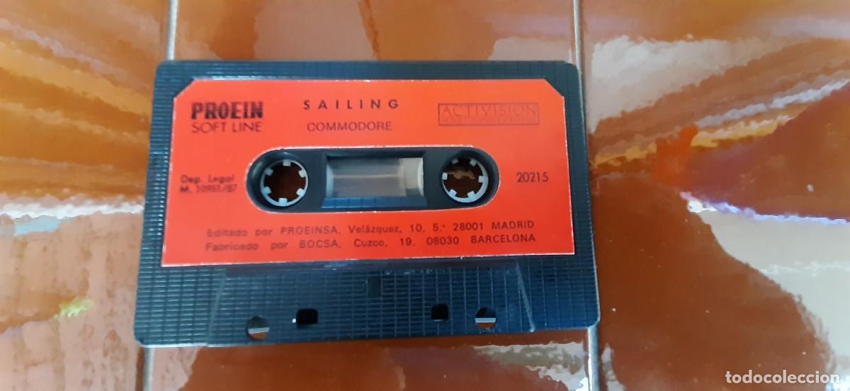 Videojuegos y consolas: CINTA COMMODORE 64 SAILING - Foto 1