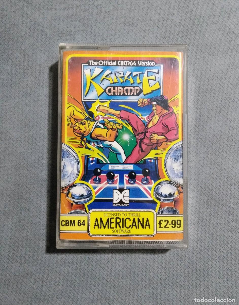 Videojuegos y consolas: KARATE CHAMP (AMERICANA). DATA EAST. COMMODORE 64. C64 - Foto 1