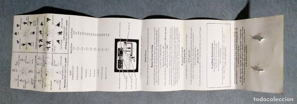 Videojuegos y consolas: KARATE CHAMP (AMERICANA). DATA EAST. COMMODORE 64. C64 - Foto 7