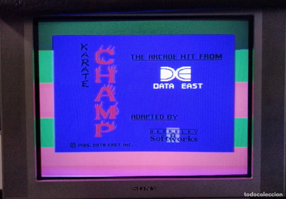 Videojuegos y consolas: KARATE CHAMP (AMERICANA). DATA EAST. COMMODORE 64. C64 - Foto 14
