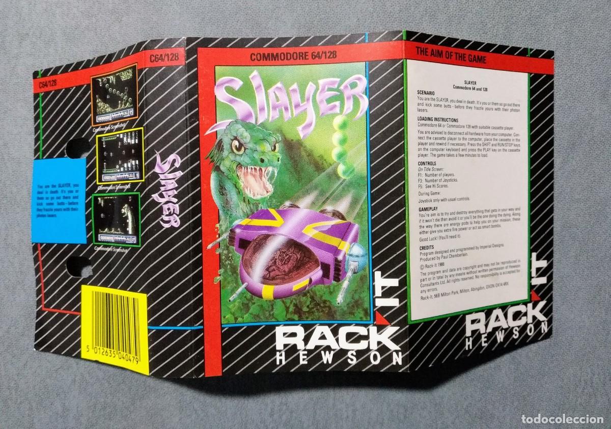 Videojuegos y consolas: SLAYER. HEWSON. COMMODORE 64. C64 - Foto 4