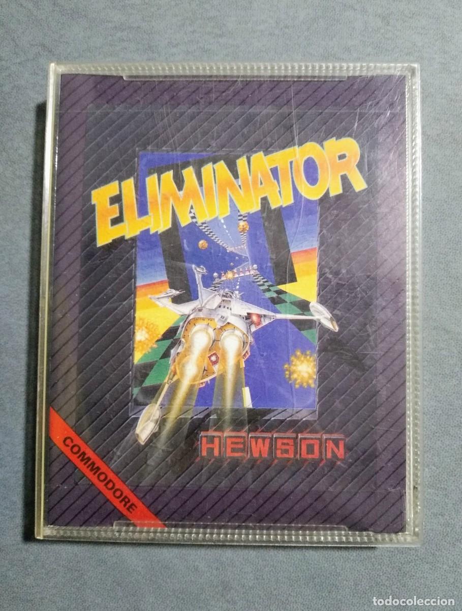 Videojuegos y consolas: ELIMINATOR. HEWSON. COMMODORE 64. C64 - Foto 1