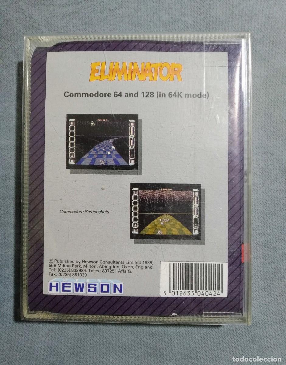 Videojuegos y consolas: ELIMINATOR. HEWSON. COMMODORE 64. C64 - Foto 2