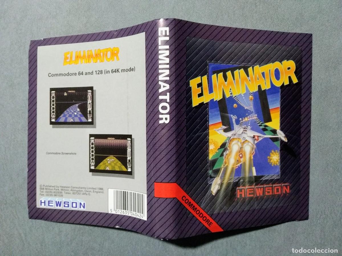 Videojuegos y consolas: ELIMINATOR. HEWSON. COMMODORE 64. C64 - Foto 4
