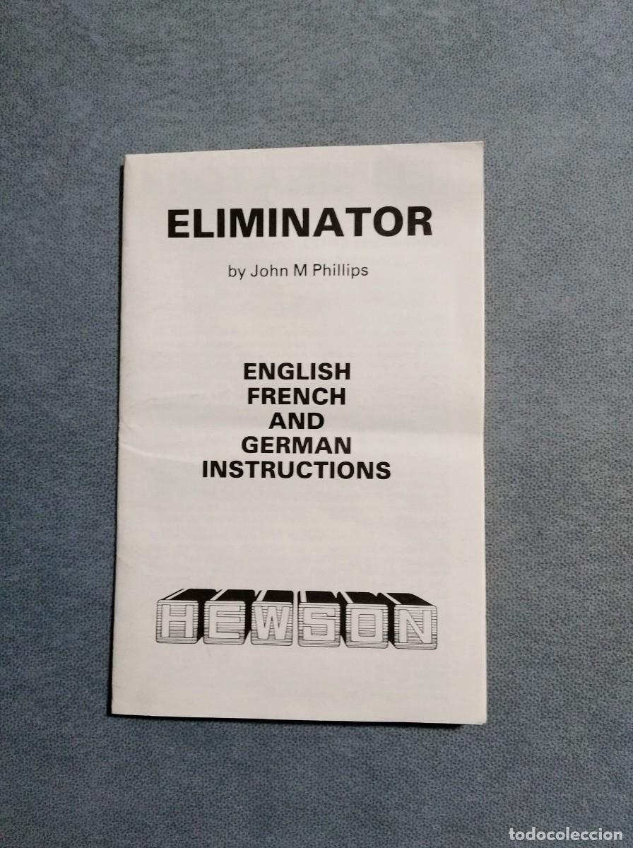 Videojuegos y consolas: ELIMINATOR. HEWSON. COMMODORE 64. C64 - Foto 5