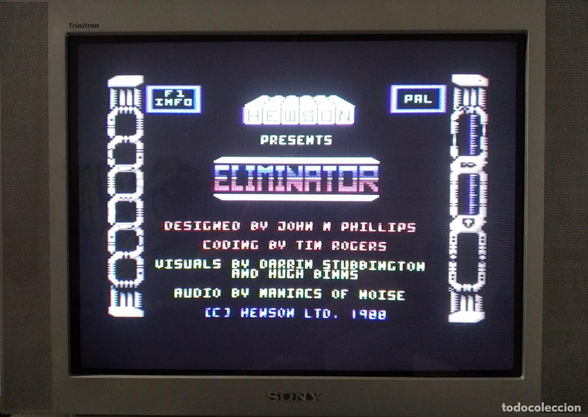 Videojuegos y consolas: ELIMINATOR. HEWSON. COMMODORE 64. C64 - Foto 10