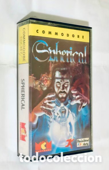 Videojuegos y consolas: Spherical [Rainbow Arts] 1989 Erbe Software [Commodore 64 C64] - Foto 1
