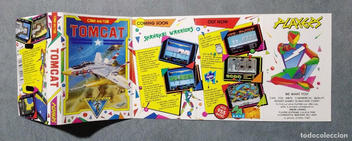 Videojuegos y consolas: TOMCAT. DIGITAL LIGHT AND MAGIC. COMMODORE 64. C64 - Foto 4