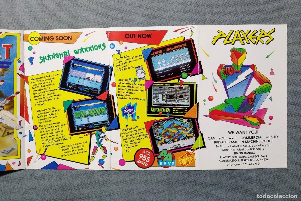 Videojuegos y consolas: TOMCAT. DIGITAL LIGHT AND MAGIC. COMMODORE 64. C64 - Foto 5