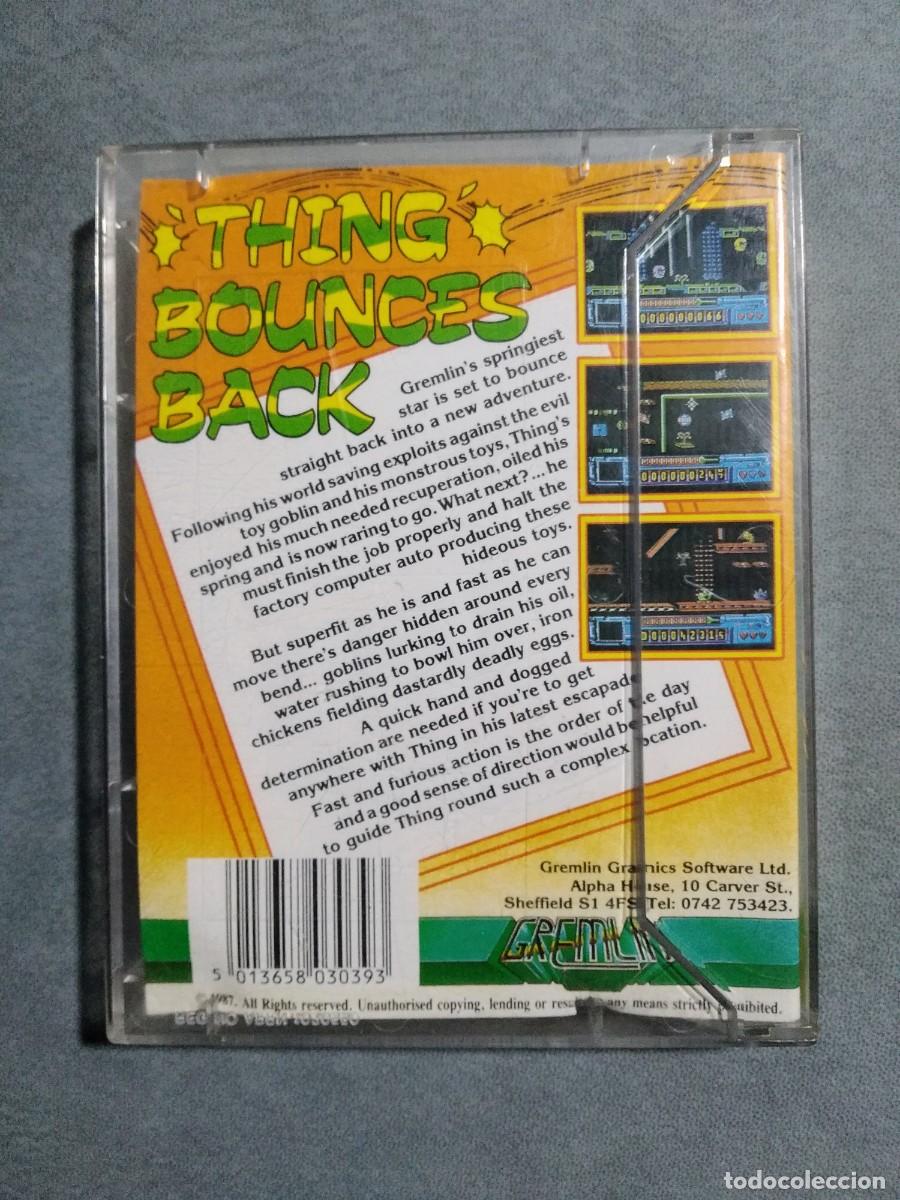 Videojuegos y consolas: THING BOUNCES BACK. GREMLIN GRAPHICS. COMMODORE 64. C64 - Foto 2