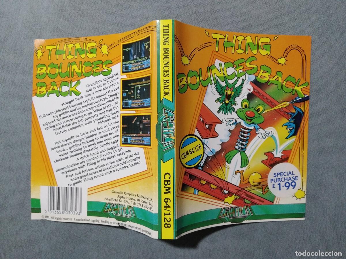 Videojuegos y consolas: THING BOUNCES BACK. GREMLIN GRAPHICS. COMMODORE 64. C64 - Foto 4