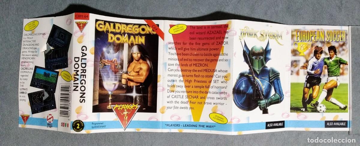 Videojuegos y consolas: GALDREGONS DOMAIN. PANDORA. COMMODORE 64. C64 - Foto 7