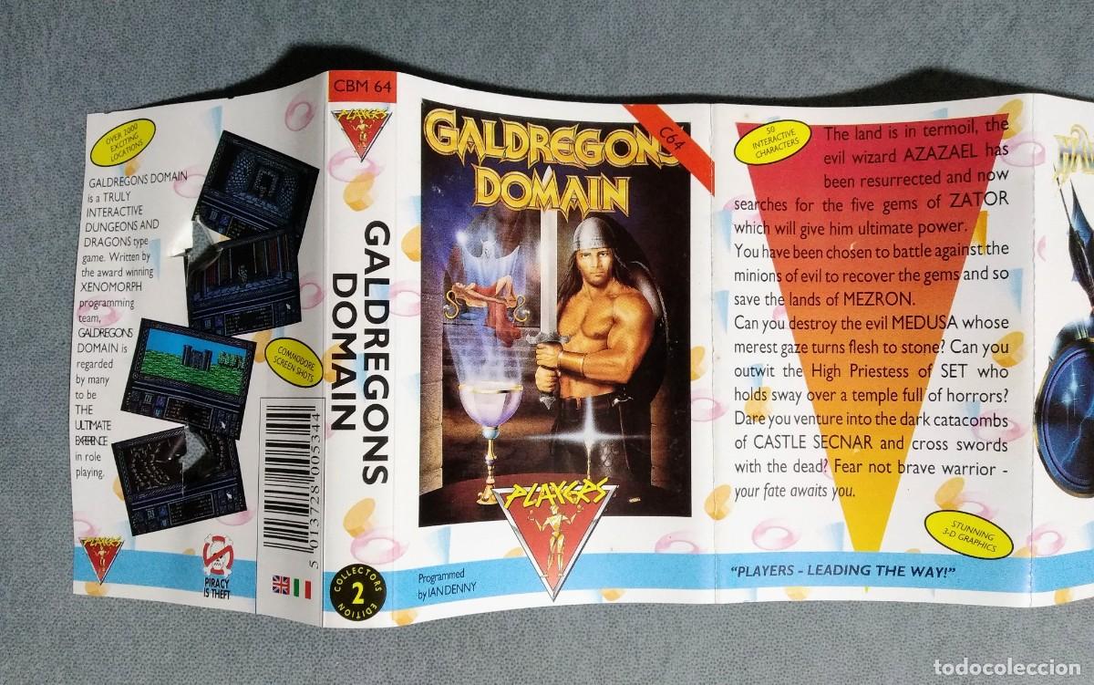 Videojuegos y consolas: GALDREGONS DOMAIN. PANDORA. COMMODORE 64. C64 - Foto 8