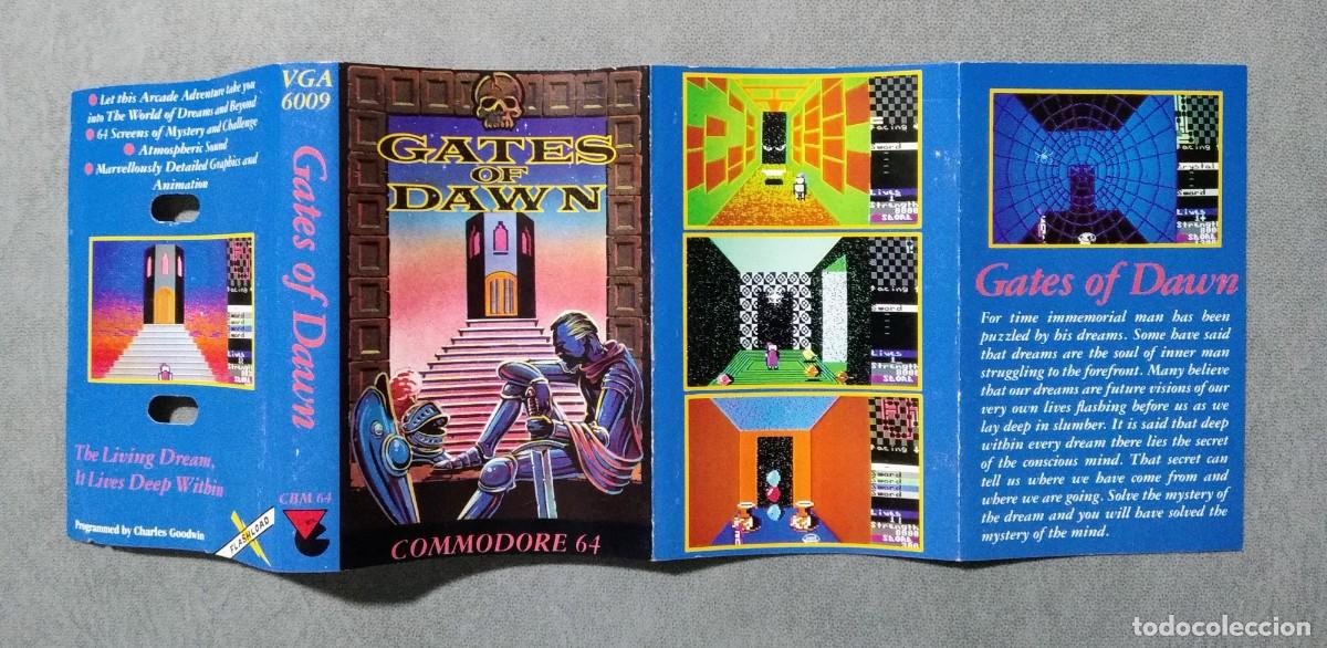 Videojuegos y consolas: GATES OF DAWN. VIRGIN GAMES. COMMODORE 64. C64 - Foto 4