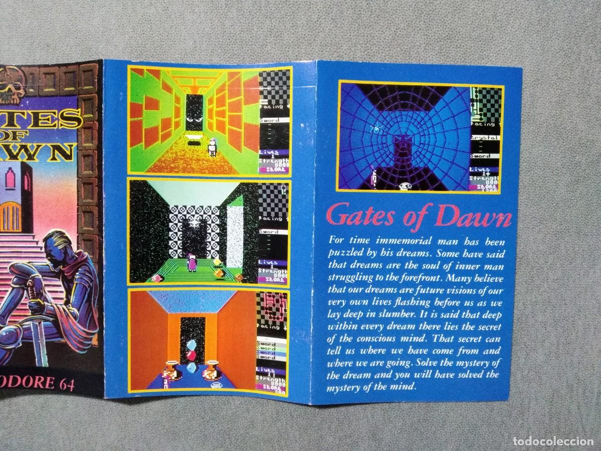 Videojuegos y consolas: GATES OF DAWN. VIRGIN GAMES. COMMODORE 64. C64 - Foto 5