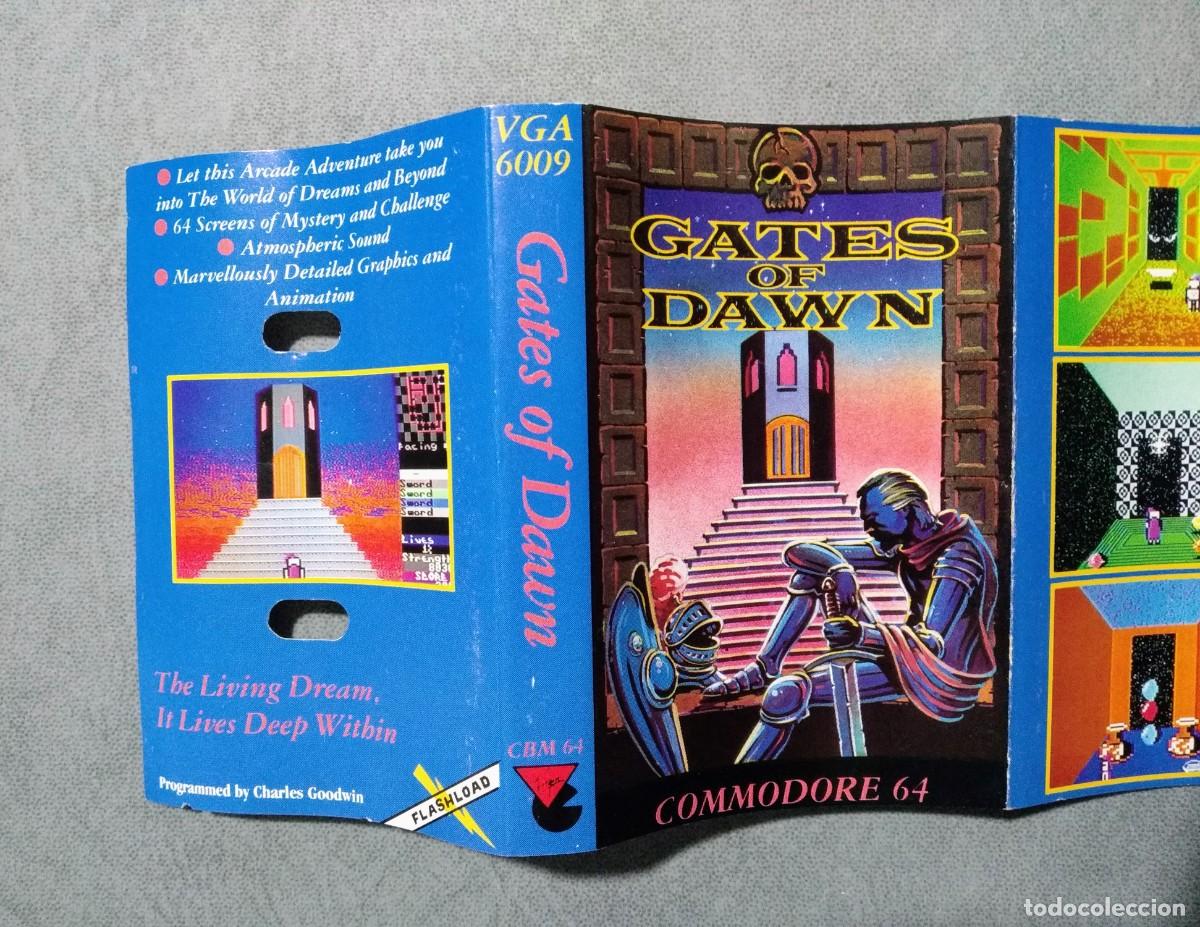 Videojuegos y consolas: GATES OF DAWN. VIRGIN GAMES. COMMODORE 64. C64 - Foto 6