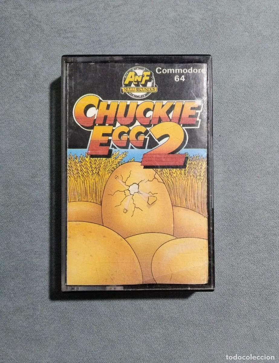 Videojuegos y consolas: CHUCKIE EGG 2. AnF SOFTWARE. COMMODORE 64. C64 - Foto 1