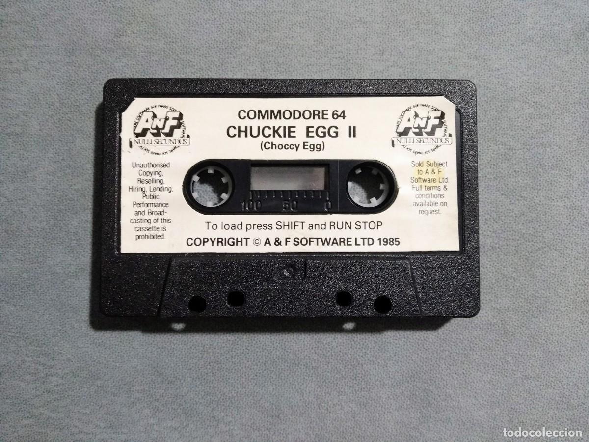 Videojuegos y consolas: CHUCKIE EGG 2. AnF SOFTWARE. COMMODORE 64. C64 - Foto 7