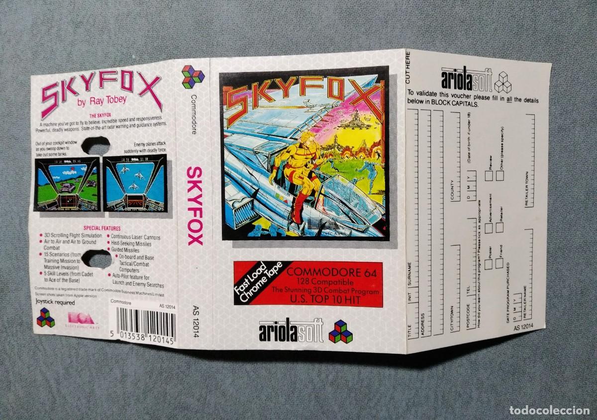 Videojuegos y consolas: SKYFOX. ELECTRONIC ARTS. COMMODORE 64. C64 - Foto 4