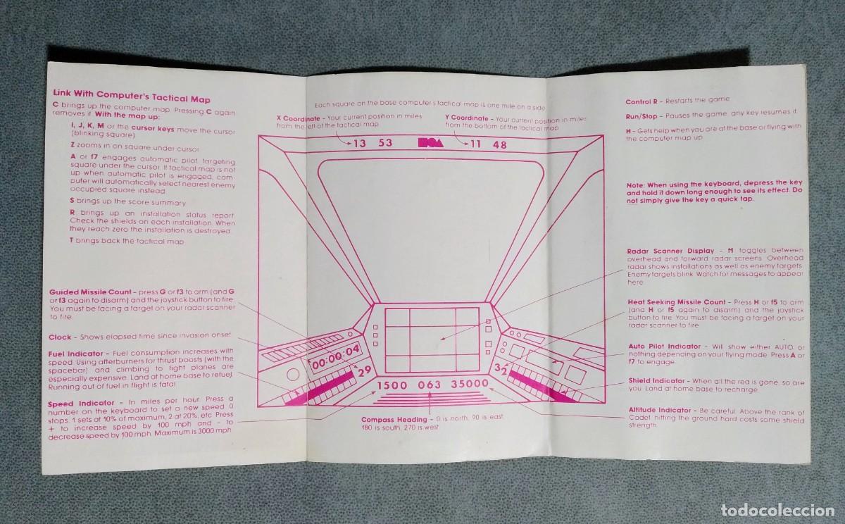 Videojuegos y consolas: SKYFOX. ELECTRONIC ARTS. COMMODORE 64. C64 - Foto 8