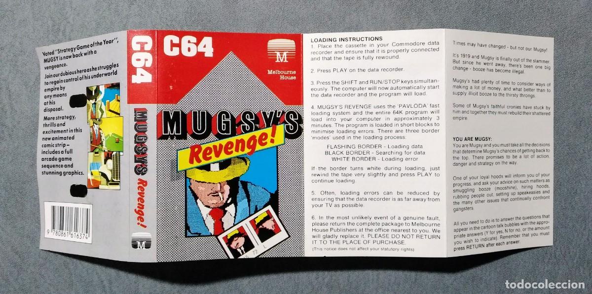 Videojuegos y consolas: MUGSYS REVENGE. MELBOURNE HOUSE. COMMODORE 64. C64 - Foto 4
