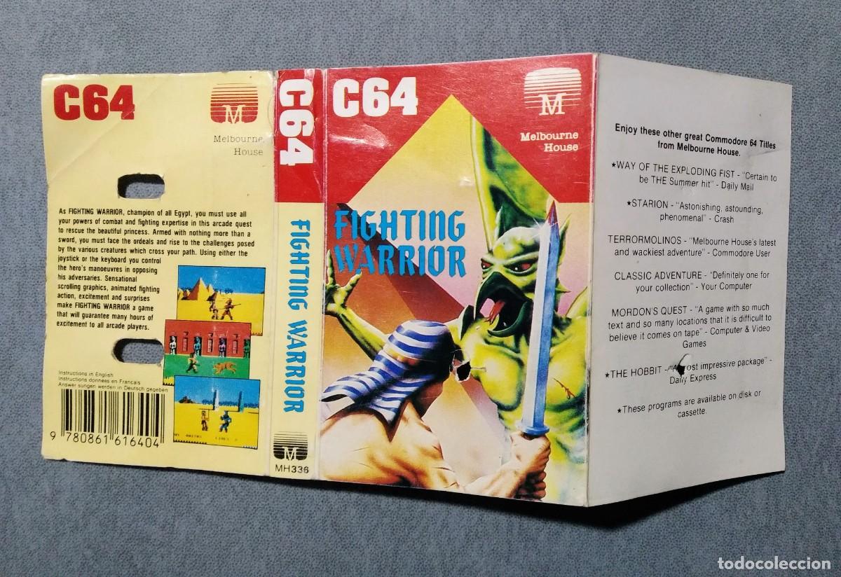 Videojuegos y consolas: FIGHTING WARRIOR. MELBOURNE HOUSE. COMMODORE 64. C64 - Foto 4