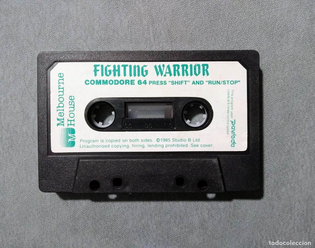 Videojuegos y consolas: FIGHTING WARRIOR. MELBOURNE HOUSE. COMMODORE 64. C64 - Foto 7