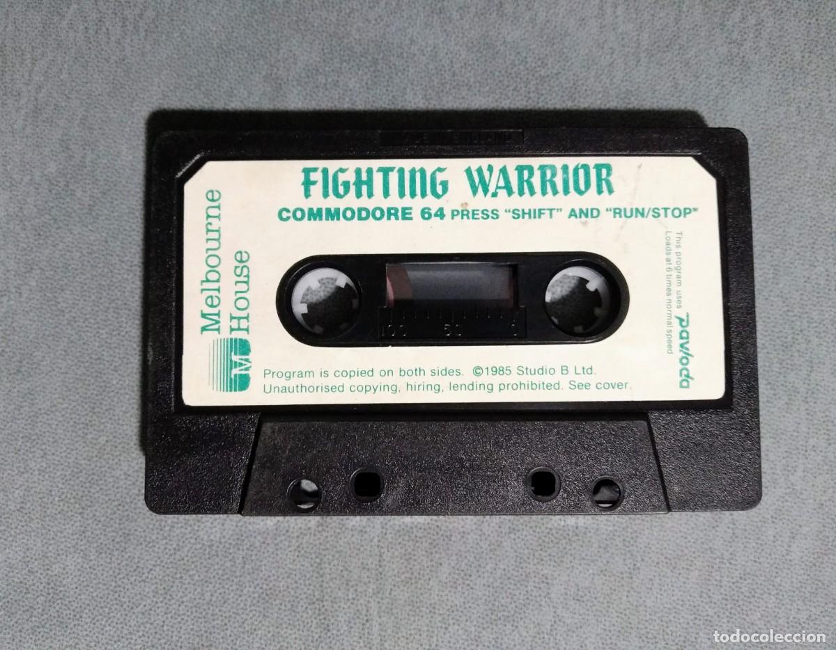 Videojuegos y consolas: FIGHTING WARRIOR. MELBOURNE HOUSE. COMMODORE 64. C64 - Foto 8
